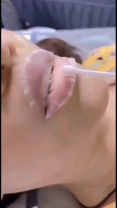 10pcs/box Painless Sticker Microshading Lip Numbing Paste Permanent makeup Accessories