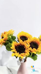 Bunga Matahari 1 Tangkai: Dekorasi Meja Tamu, Kantor, dan Cafe