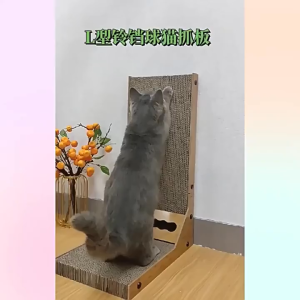TV RADIO Cat Scratcher Board Corrugated Scratching Board Cat Scratcher Cardboard Scratch Claw Papan Cakar Kucing
