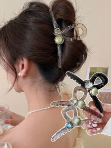Elegant Hair Grip Womens Large Hair Volume Fancy 2024 New Arrival Back Head Barrettes Shark Clip Hairware