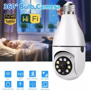 Speedefy CCTV Camera For House 360° E27 LED Bulb Full HD 1080P Wireless Home Security WiFi CCTV IP Camera Two Way Audio Panoramic Night Vision