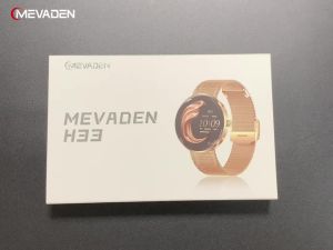 MEVADEN 8.5mm Ultra-thin Luxury Stainless Steel Smart Watch Women 1.43" AMOLED HD Screen Health Monitor Sport Smartwatch H33