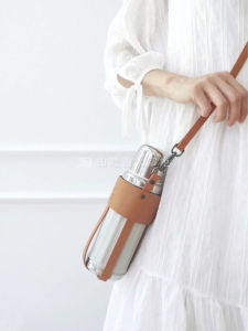 Aks Vacuum Cup Genuine Goods Official Flagship Store Star Same Style Good-looking Retro Exquisite Stainless Steel Portable Water Cup