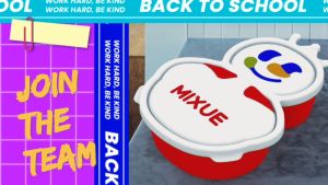 MIXUE lunchbox - kotak makan anak - kotak bekal LOKAL/PREMIUM