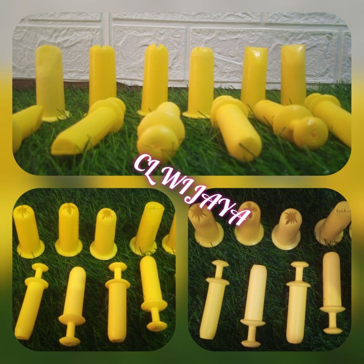 CETAKAN KUE SEMPRIT / CETAKAN SPUIT PLASTIK 6 MODEL | Lazada Indonesia