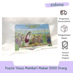 Puzzle Yesus memberi makan 5000 orang Saint&Deer