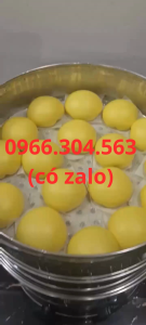 Nồi hấp bánh bao  xôi  gà ... chạy điện 52cm 3 tầng