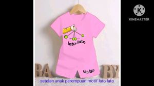 Setelan Anak Perempuan Promo & Grosir: Baju & Celana Murah