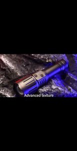 30W Powerful LED Flashlight Battery Display Dual Light USB Rechargeable Light Telescopic Zoom Torch Lamp Outdoor Camping Hiking