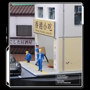 Miniature Figures 1/64 Scale B – Realistic People Figurines for Die-Cast Model Cars & Diorama Props