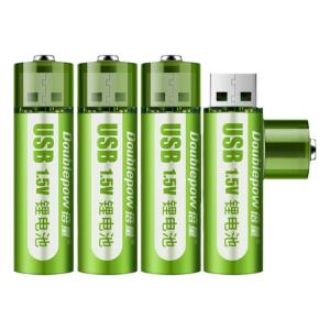 Doublepow | Rechargeable High Capacity USB Quick Charge 1.5V AA Lithium Battery