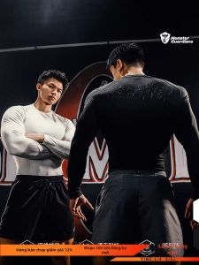 Monster Guardians | Áo Dài Tay Tập Luyện Mát Lạnh Co Giãn 4 Chiều Phong Cách Gothic cho Nam