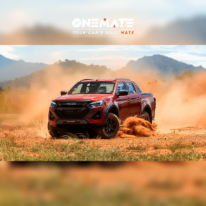 ONEMATE Car Floor Mat Isuzu D-MAX (2021-Present) Premium TPE Waterproof Carpet Karpet Kereta
