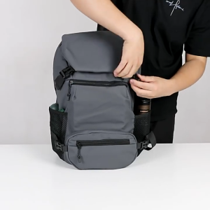 Black Laptop Backpack Travel Backpack Anti Theft Bagpack Casual Daypack 15.6 Inch Computer Bag for Women Men