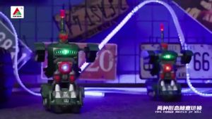 Tank Robot Bump N Go Mainan Anak - Mainan Robot Tank Bisa Berjalan