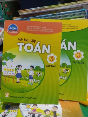 Toys Vở bài tập toán lớp 3 tập 12 kèm 2 cây bút hình