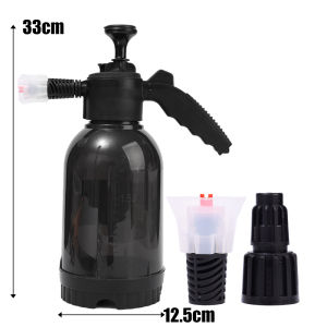 ขวดสเปรย์โฟมเครื่องปั๊มน้ำล้างรถฝักบัวรดน้ำต้นไม้รถ2L หม้อที่ฉีดพ่นแบบใช้มืดกดแบบพกพา