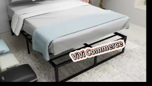 Royal Minimalist Iron Bed Frame Premium High Load Bearing Single\Double Bed Sturdy Heavy Duty Bed  Home Used