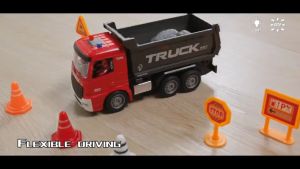 Mainan Mobil Remote Control Truk Molen Mixer Konstruksi Toys RC Skala 1:20 Frekuensi 27MHz