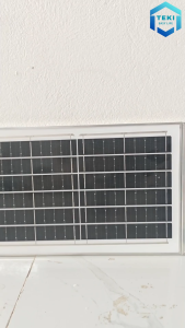 TẤM PIN NĂNG LƯỢNG MẶT TRỜI MONO 6V 10W 35x23cm - TEKI