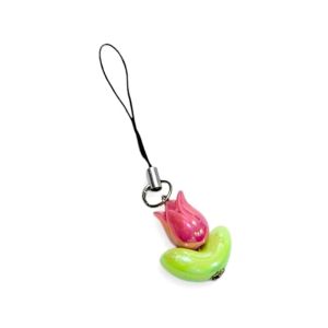 Tate Tulip UV Resin Phonecharm Phone Charm Gantungan HP Charm Handphone Bunga Flower Handmade Fashion