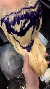 Dầu Gội Tím Khử Ánh Vàng Fanola No Yellow 100ml chai chiec