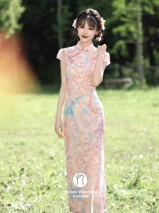 Youthful Modified Cheongsam Dress