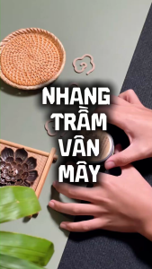 Nhang Vân Mây Trầm Hương Ông Đồ Loại Vân Lớn Lắng Đọng Nhang Sạch Thuần Tự Nhiên
