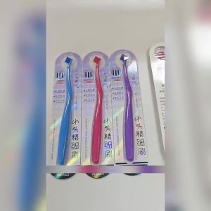 Bộ 3 Bàn Chải Kẽ Răng Nhỏ Lông Mềm Làm Sạch Sâu Răng Giả & Niềng Răng Dụng Cụ Vệ Sinh Răng Miệng Tương Thích