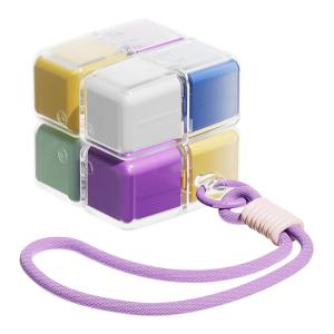 HALEXIONG | Magnetic Multicompartment Pill Box with Lanyard