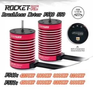 SURPASS HOBBY | SURPASS HOBBY V2 Supersonic Brushless Motor F540 F550 3930/3800/3600KV 3.175mm Shaft W/Temperature Sensor for 1/10 Tamiya RC Car