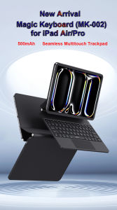 WIWU Keyboard Case for iPad Pro 11 inch (M4) 2024 Magic Keyboard with Multi-Touch Trackpad for iPad Air 11 Keyboard Case Easy-Set Magnetic Stand