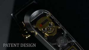 WMARK NG-130 Patented Design Wireless Charging Hair Clipper Professional Barber Tools Type-C Interface Hair Cutter With Base