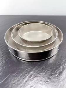 EZ MALL-14.5cm Stainless Steel Cooking Sieve for Flour Tea Pasta Strainer Tamis Flours Mesh Rice Pastry Utensils