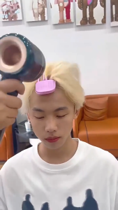 2Pcs Hair Root Fluffy Hair Clips Lazy Hair Top Styling Curling Barrel Portable Korean Hair Rollers Bangs Volumizing Clip Hair Root Fluffy Clip Girl