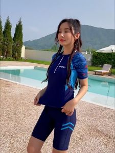 [Size MLXL] Sét đồ bơi nữ bikini 2 mảnh tay ngắn quần lững kín đáo cao cấp che khuyết điểm VATIXA BKN155