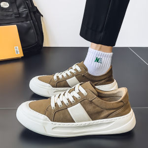 Casual Canvas Mens Shoes Breathable Summer Trendy Low Top Sneakers Driving Anti-Odor Flat Footwear for Young Men And Students