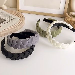DFW Bando Kepang Bandana Scrunchie Korean Headband Tebal Besar