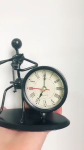 Jam Meja Pajangan Minimalis Dekorasi Rumah Estetik Vintage Hiasan Clock