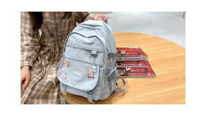 tasqumini - Tas Ransel Sekolah Anak Wanita Pria TK SD SMP Paket Combo Kekinian Motip Karakter VOKOKO