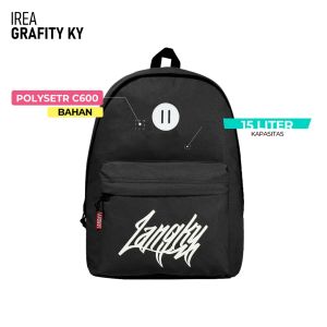 Tas Sekolah Ransel Distro Original Backpack Irea GrafityKY Langky