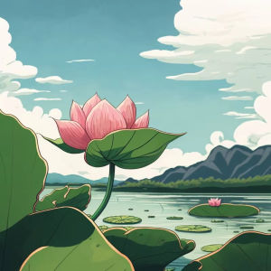 Oil Painting By Numbers Lotus Pattern Number Drawing Canvas DIY Pictures By Numbers Home Decor