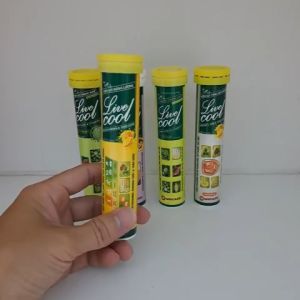 Viên sủi thanh nhiệt Live Cool Nam Dược có 5 vị - tăng đề kháng mát gan - Tuýp 16 viên