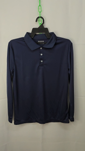 Microfiber Long Sleeve Polo Shirt Collar | Baju Polo Lelaki Lengan Panjang Kosong | Quick Dry S-5XL