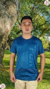 Áo thun nam thể thao - ép vân cao tần Cao cấp sport chất liệu Thun lạnh co giãn 4 chiều mền mại mịn màng -tannguyen shop