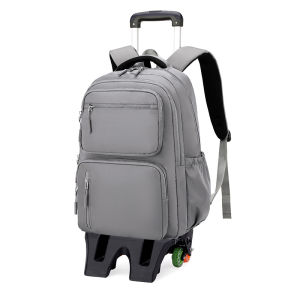 DDOO | Waterproof Large Capacity Wheeled Stair-Climbing School Bag