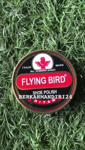 Semir Sepatu Flying Bird Murah Shoe Polish Hitam