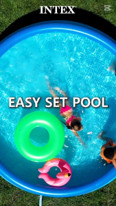 INTEX® 28106 Easy Set® Pool Ages 6 + (8ft x 24 in)