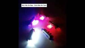 Đèn Xe Đạp Chiếu Hậu LED Có Pin Sạc USB Đèn Hậu Xe Đạp Thể Thao Gắn Sau Cảnh Báo An Toàn Cho Người Đi Xe Đạp