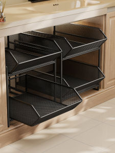 Bathroom Pull-out Storage Rack